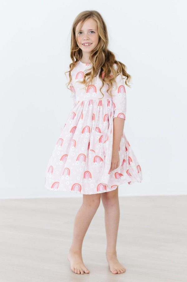 Fun & Flowers 3 4 Sleeve Pocket Twirl Dress Sale - Image 4