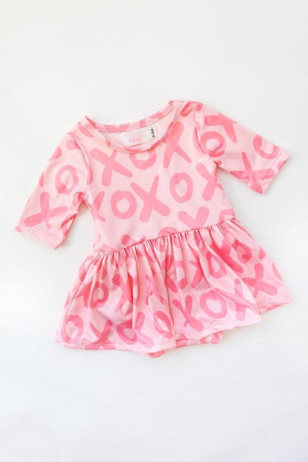 XOXO 3 4 Sleeve Twirl Bodysuit Online Sale - Image 2