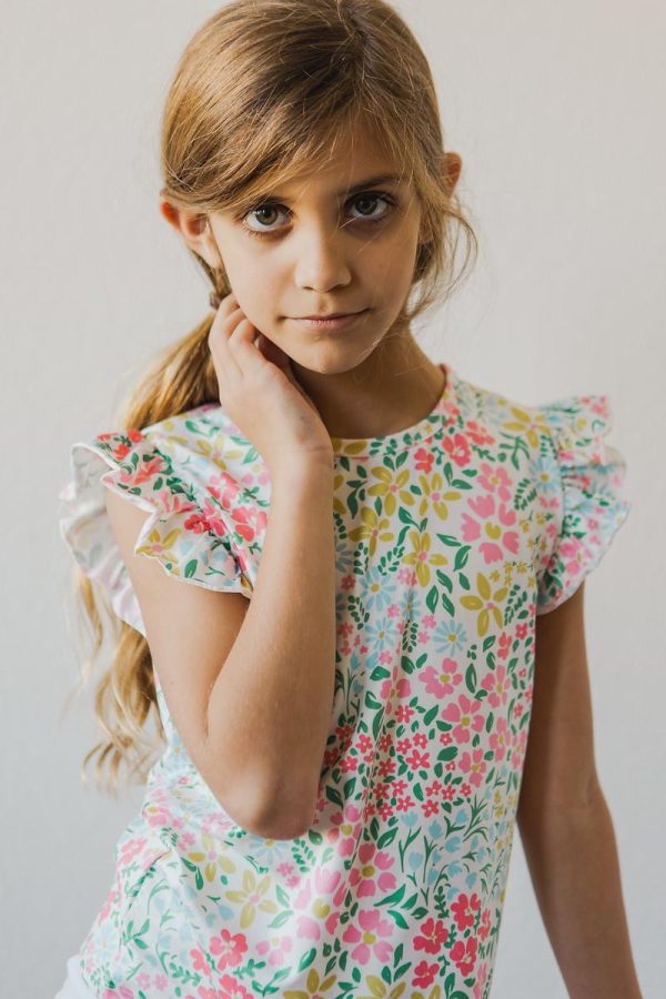 Daffodils S S Ruffle Tee Fashion - Image 5
