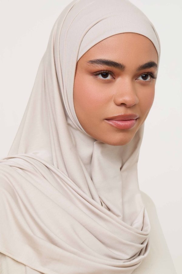 Bamboo Jersey Hijab - Cloud Online - Image 2