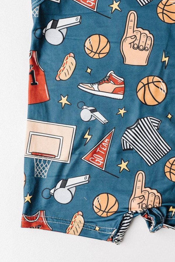 Basketball Shorty One-Piece Online Hot Sale - Image 2