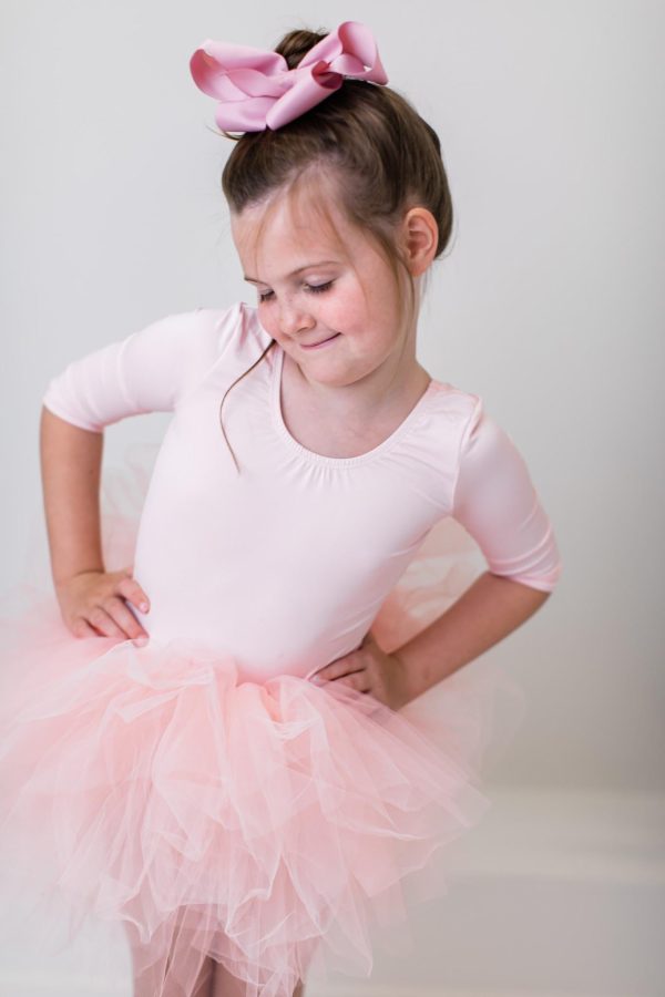 Ballet Pink 3 4 Tutu Leotard Cheap