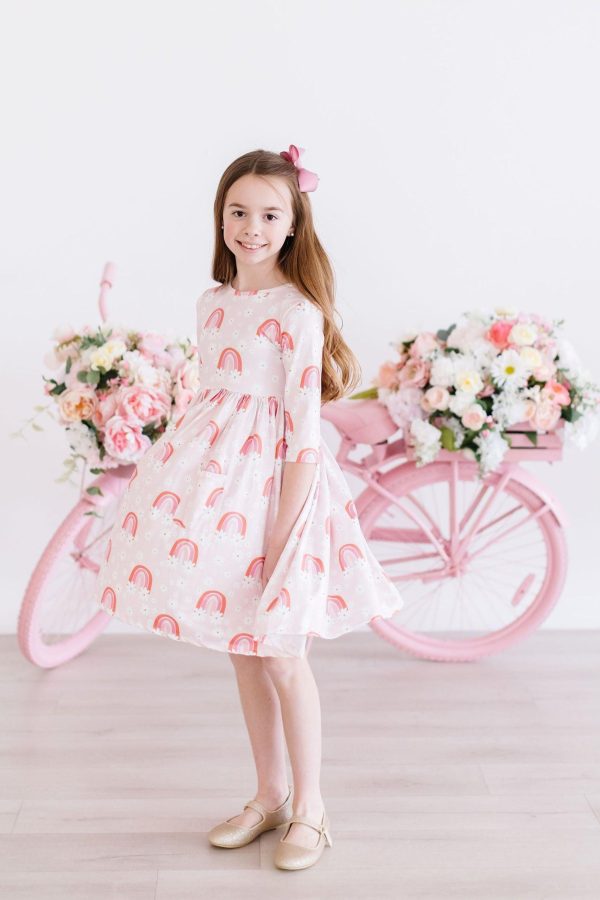 Fun & Flowers 3 4 Sleeve Pocket Twirl Dress Sale - Image 2