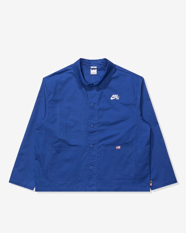 NIKE SB X OLYMPICS CHORE JACKET - ASTRONOMYBLUE  WHITE Online now